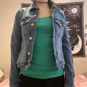 blue jean jacket